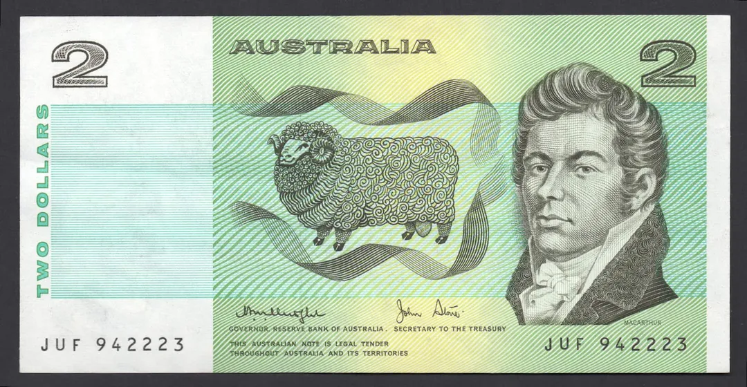 Lot 26 — 1979 $2 Knight/Stone General Prefix []