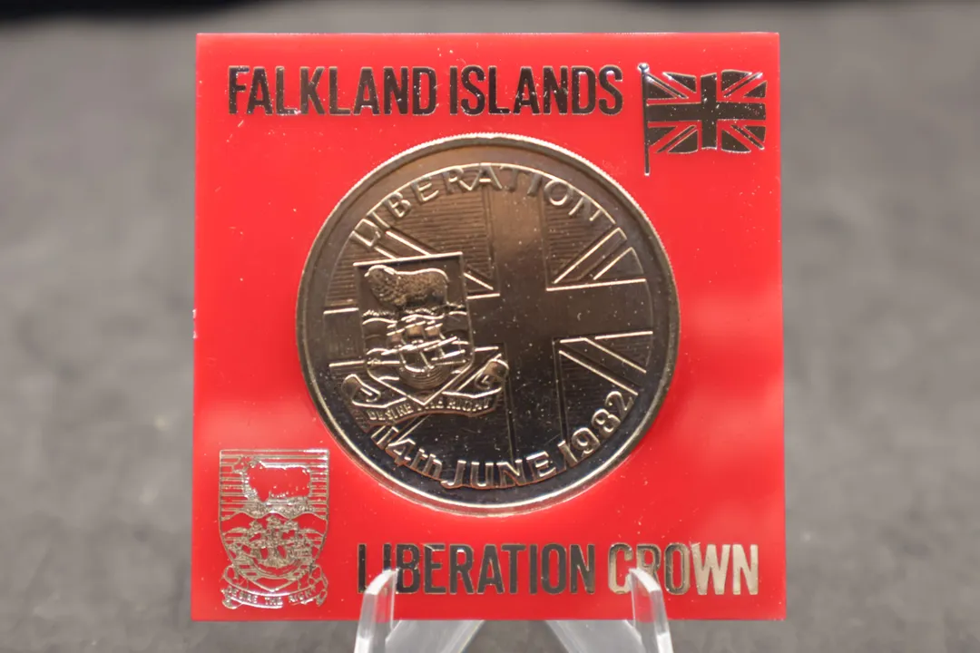 Lot 18 — Falkland Islands Crown Coin