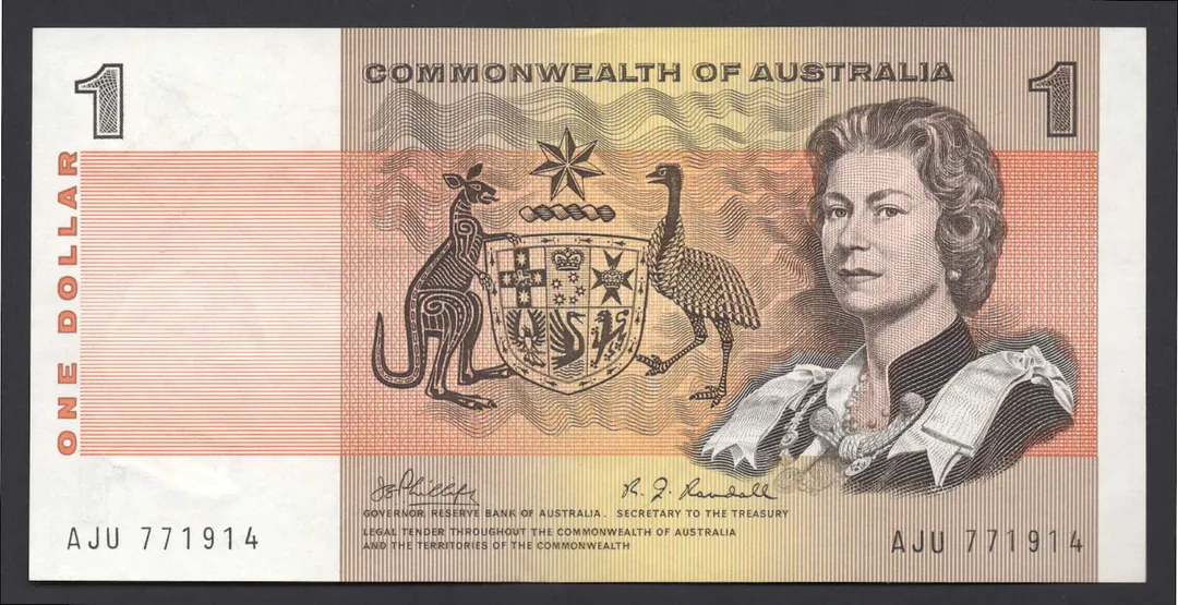Lot 2 — 1969 $1 Phillips/Randall General Prefix []