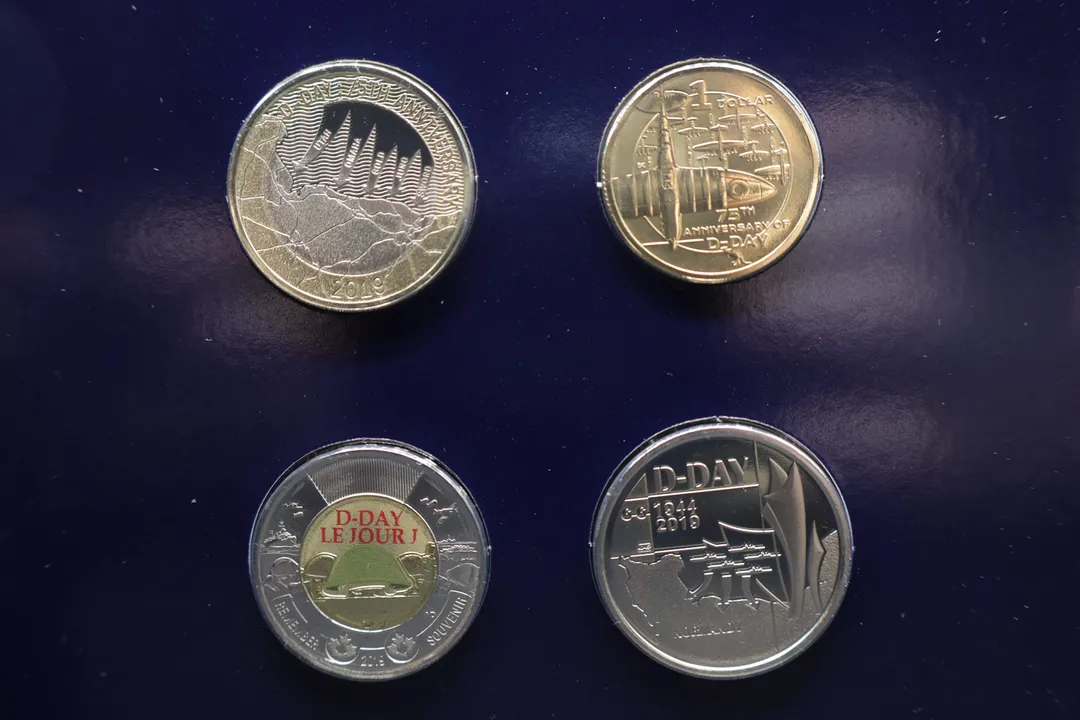 Lot 24 — 2019 75th Anniversary of D-Day Commemorative Coin Set