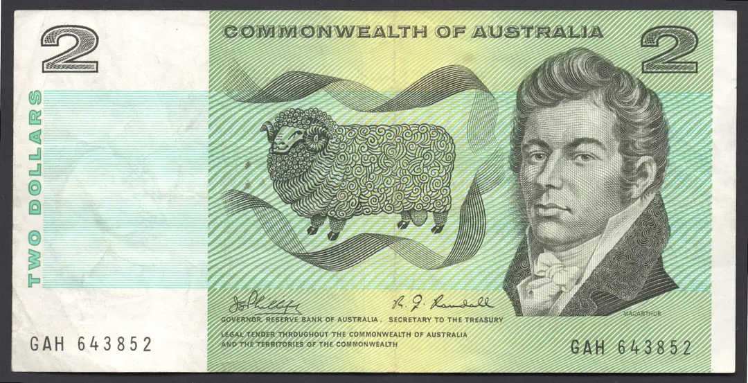 Lot 16 — 1968 $2 Phillips/Randall General Prefix []