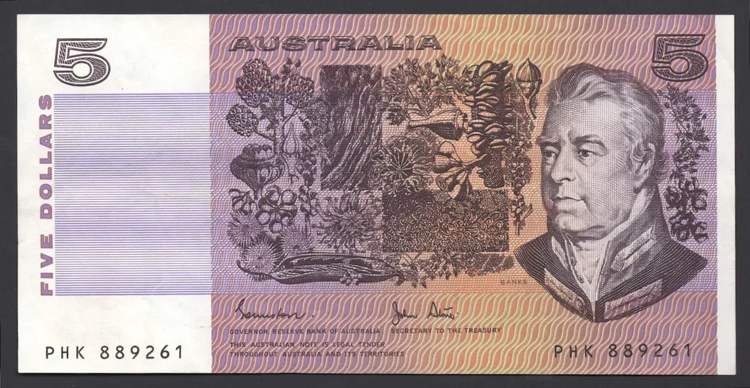 Lot 40 — 1983 $5 Johnston/Stone General Prefix []